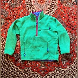 Patagonia 90’s Reversible Pile Glissade Pullover Vintage